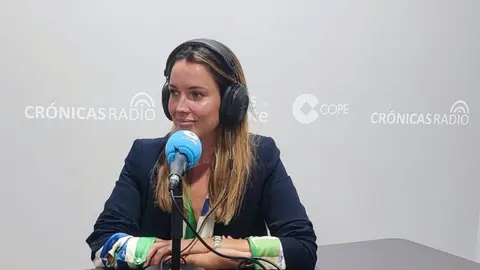 María Fernández en Crónicas Radio - Cadena Cope.
