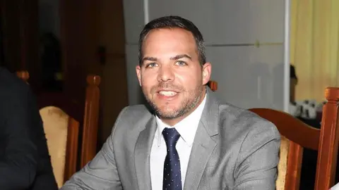 Imagen de Jacobo Medina en uno de los plenos del Cabildo.