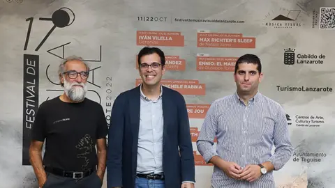 Presentación Festival de Música Visual de Lanzarote.