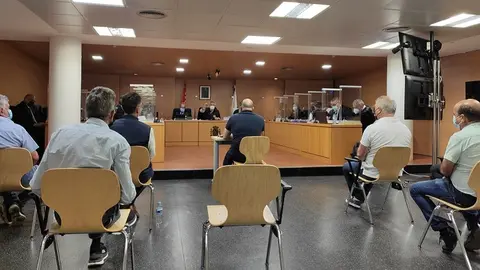 Imagen de una de las jornadas del juicio celebrado en Arrecife.