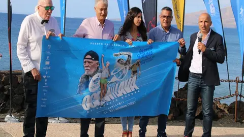 Imagen de presentación de la Ocean Lava Lanzarote Triathlon 2022.