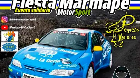 Imagen promocional de la fiesta del motor organizada por Marmape Motor Sport.