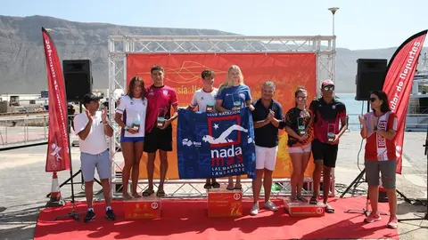 podio ganadores