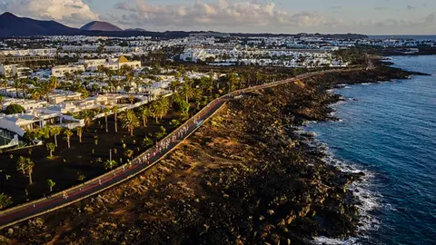 Imagen de archivo de la Lanzarote International Marathon.