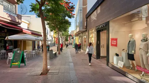 Zona comercial.