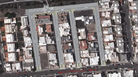 Imagen de la calle Chimidas.