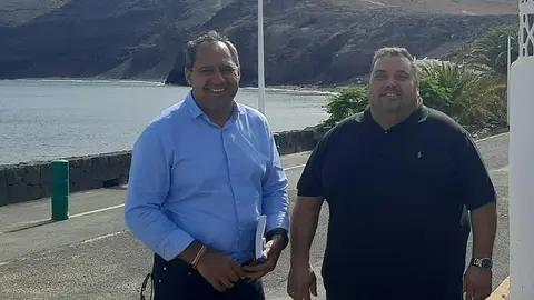 Imagen de Juan Monzón y Guayo Rodríguez.