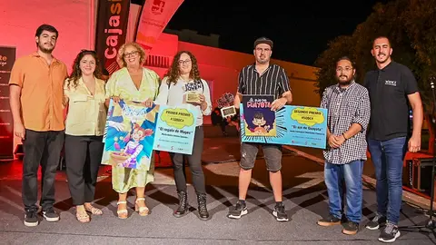 Imagen de la entrega de los Premios Crea Joven.