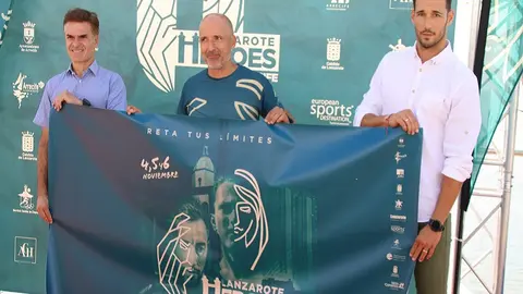 Imagen de la presentación de la Lanzarote Heroes.