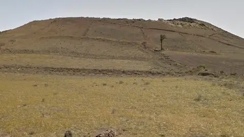 Imagen de la Caldera Honda, en San Bartolomé.