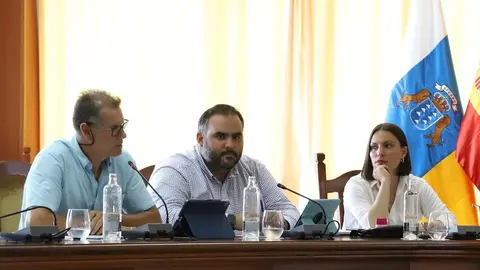 Imagen de archivo de un pleno en el Cabildo