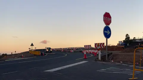 Imagen de las obras en la LZ-2.