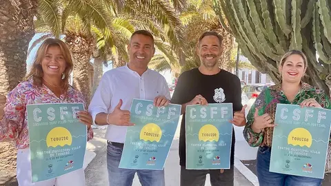 Imagen de la presentación del Canarias Surf Film Festival.