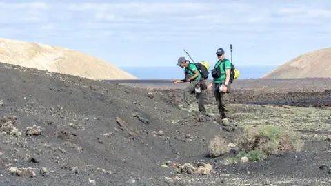 Lanzarote es desde hace muchos años un lugar elegido para experimentar como si se estuviera en la Luna. 
