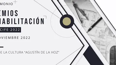 Cartel Premios a la Rehabilitación del Patrimonio de Arrecife