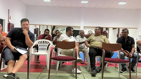 Reunión agricultores de Tinajo.