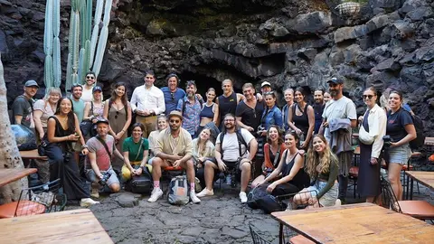 El consejero delegado de los Centros estuvo pendiente de todo lo que sucedía.