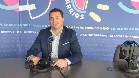 Óscar Noda durante su intervención en el programa Entre Barrios.