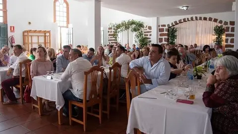 Imagen del almuerzo navideño del PP