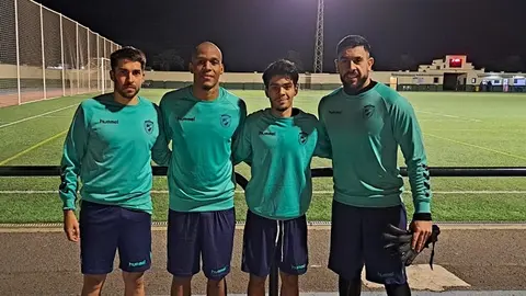 Imagen de las cuatro incorporaciones del equipo.