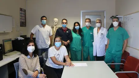 Profesionales servicio de Traumatología y Ortopedia Hospital Dr. José Molina Orosa