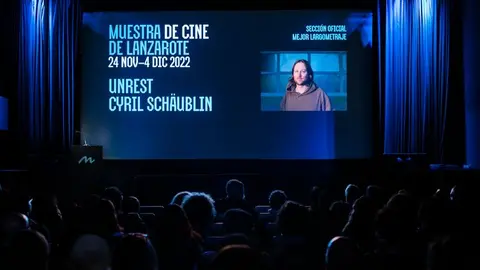 Momento en el que se anuncia el ganador de la muestra