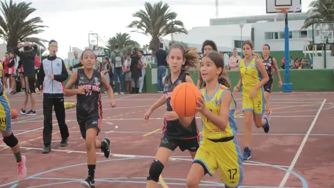 Imagen de uno de los partidos del torneo.
