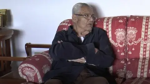 Imagen de una entrevista este año en el programa El Terrero de Balvino Pérez. 