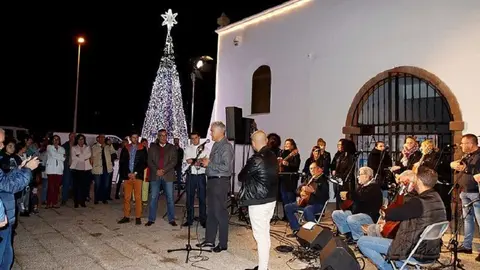 Inaugurción del Belén en Tías