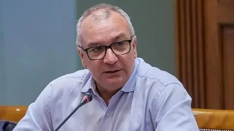 Luis Campos, portavoz parlamentario de Nueva Canarias.