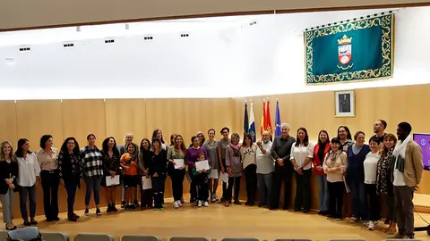 Presentación en el salón de plenos de Tías de la campaña “Que no te lo pidan, pórtate bonito”.