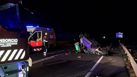 Imagen del terrible accidente