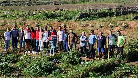 Imagen de la gente que participó en el proyecto.