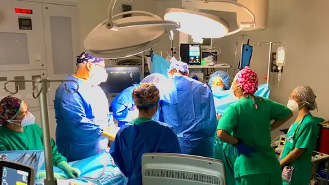 Uno de los quirófanos del centro hospitalario