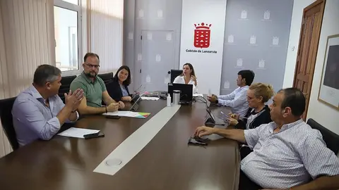Imagen del Consejo de Gobierno del Cabildo de Lanzarote.