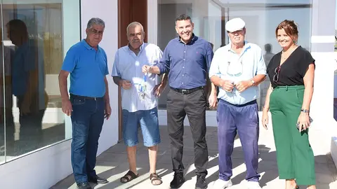 Entrega de las llaves del Centro Cívico de Las Caletas.