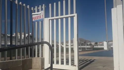 Imagen del campo de San Francisco Javier abierto el pasado fin de semana.