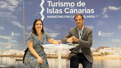 Yaiza Castilla destaca que, descontando el efecto de la inflación media en la Unión Europea, el alza real de la facturación turística en Canarias en 2022 fue del 16,5% respecto al año prepandemia.