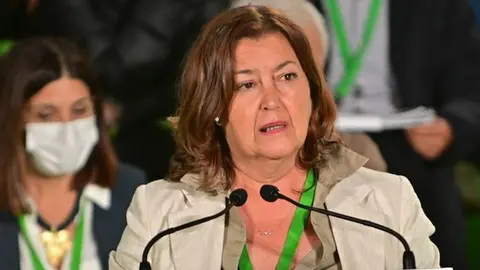 María del Carmen Reyes, secretaria de Igualdad de NC.