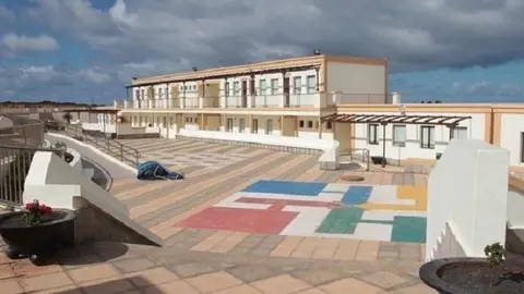 Imagen del Albergue de La Santa.