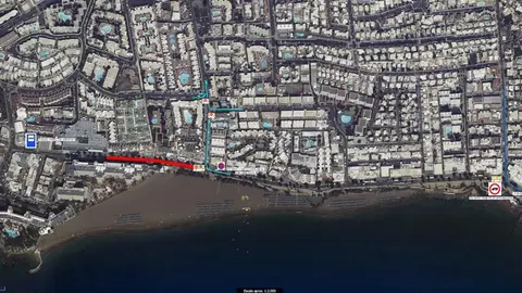 Corte de tráfico del 17 de enero.