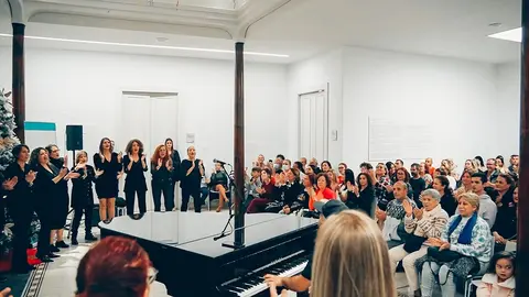 Imagen de archivo de una de las actuaciones culturales realizadas por Navidad.