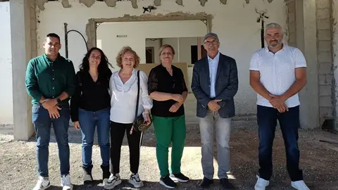 Yoné Caraballo durante su visita a AFA.