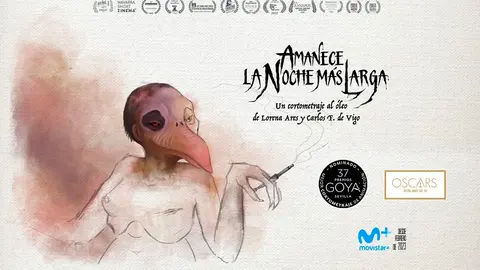 Cartel de Amanece la noche más larga
