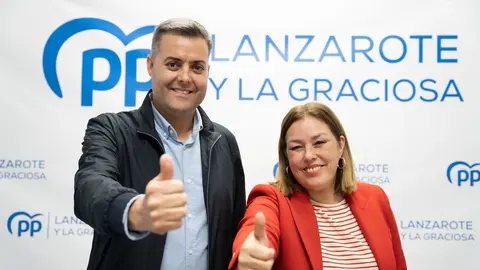 Kiko Aparicio junto a Astrid Pérez.
