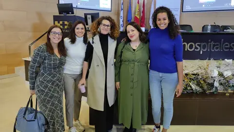 Imagen de las participantes lanzaroteñas en las jornadas.