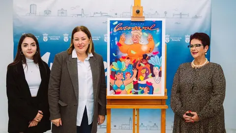 Presentación del cartel del carnaval de Arrecife.