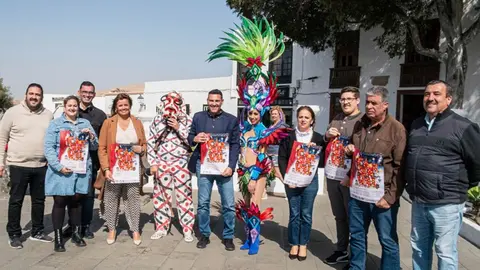 Presentación del cartel del carnaval de Teguise.