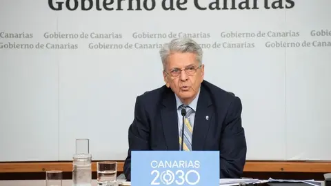Julio Pérez, consejero de Administraciones Públicas, Justicia y Seguridad del Gobierno de Canarias.