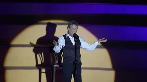 Imagen de una de las actuaciones de Manolo Vieira en Lanzarote.